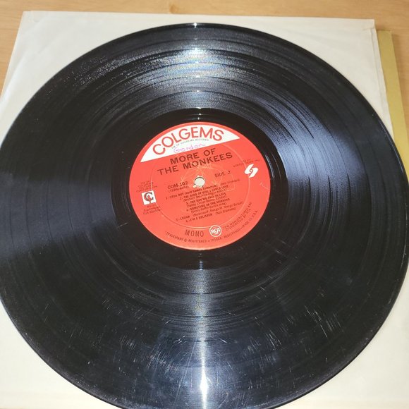 THE MONKEES More of the Monkees LP Vinyl 1967 Colgems Records COM-102 Pop LP9 - Picture 5 of 9